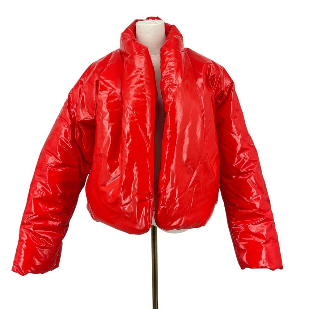 Yeezy Red Puffer Jacket